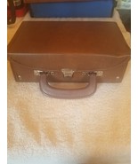 small brown leather vintage Cassette case - $39.48