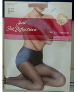 Hanes Silk Reflections - Control Top - Sheer Toe - Size EF - Little Colo... - £7.72 GBP