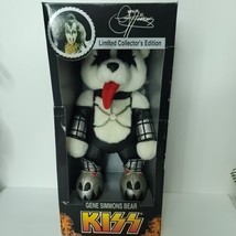 KISS Love Gun Bear Gene Simmons Spencers Limited Edition 1998 Plush Box Damaged - $148.49