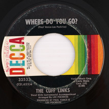 The Cuff Links – Tracy / Where Do You Go? - 45 rpm 7&quot; Single 1969 Decca ... - £4.20 GBP