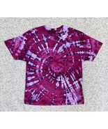 NEW Gildan Women’s Dark Pink Purple Lavender Spiral Ice Tie Dye Shirt 2XL - $413.47 MXN