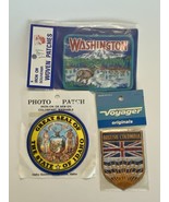 British Columbia Idaho &amp; Washington State Iron On Travel Patch LOT 3 - $338.51 MXN