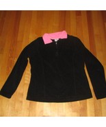 Danskin Black Fleece Pullover L - £6.21 GBP