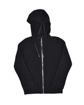 Lululemon So Sherpa Wool Blend Hoodie Womens 2 Black Full Zip Sweatshirt - £48.46 GBP
