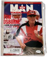 Magazine Tom Osborne Autograph Hand Signed Cover Page Only Nebraska Corn... - $741.18 MXN
