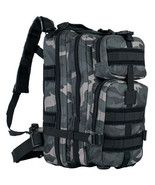 NEW Medium Trans Hunting Tactical Survival MOLLE Backpack MIDNIGHT WOODL... - £46.89 GBP