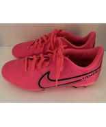 Nike Tiempo Kids Soccer Cleats Legend 9 Club MG GS Low Top Pink DA1331-6... - $33.68 CAD