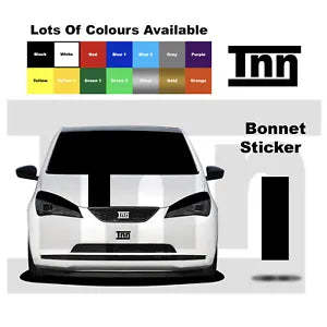 Vinyl Graphic Bonnet Stripe Stickers For Skoda Citigo VW Up! UP Seat Mii... - $27.99