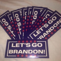Trump Campaign Let’s Go Brandon Sticker 10 Pack - £3.78 GBP