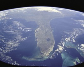Florida viewed from orbit aboard Space Shuttle Discovery STS-95 Photo Print - £6.92 GBP