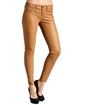 Leather Pants Leggings Skinny Waist Size Ladies Women Stretch Womens Maskat 19 - $111.16