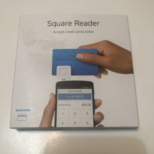 Square A-PKG-0206-01 Credit Debit Card Reader -White for Apple iPhone No... - $12.19