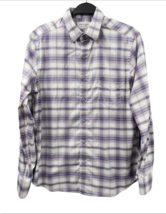 Twillory Untuckable Mens Shirt (LG??) Plaid Tailored Fit LS Button Down VTG - £18.36 GBP