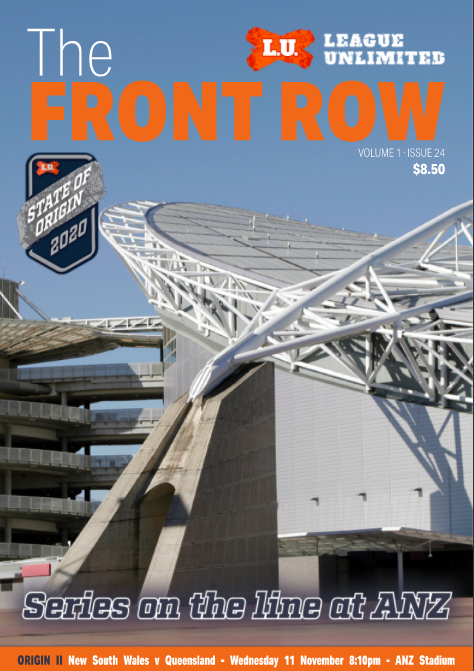 2020 Origin I: NSW v Queensland at ANZ Stadium rugby league program - $3.60
