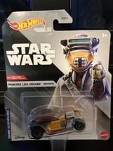 Hot Wheels Star Wars Princess Leia Organa Character Car Disney New Relea... - $9.99