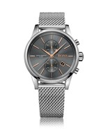 Hugo Boss Men’s Quartz HB1513440 Stainless Steel Grey Dial 40mm Watch - £100.97 GBP