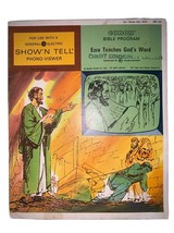 Ezra Teaches God&quot;s Word Show&#39;N Tell Picturesound Program Record &amp;  Film - $13.74
