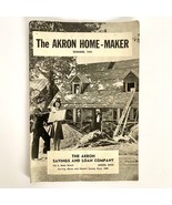 1940s Akron Home Maker Booklet by Akron Savings and Loan Co Ohio Lucite ... - £78.62 GBP