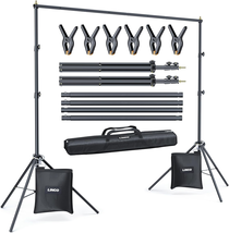 Backdrop Stand for Parties Kit 10X7 Ft Adjustable Back Drop Photography S - €68,84 EUR