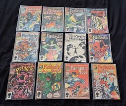 12 FANTASTIC FOUR Comic Books #s 270-279 Run, Plus 280 &amp; 284 - $42.00