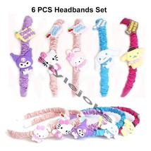 Kitty Kuromi Melody Headband Hairband 6 PCS Set &quot;Free Shipping&quot; - £11.86 GBP