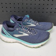 Brooks Womens Ghost 11 Blue 1202771B493 Low Top Lace Up Running Shoes Size 8.5 - £23.45 GBP