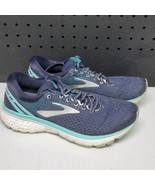 Brooks Womens Ghost 11 Blue 1202771B493 Low Top Lace Up Running Shoes Size 8.5 - $29.69