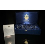 Faberge crystal clear shot glasses NIB - $679.14 CAD