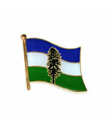 CASCADIA FLAG PIN 0.5&quot; Pacific Northwest Oregon WA BC Bioregion Lapel Ha... - £5.49 GBP+