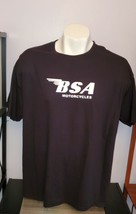 BSA Motorcycle Shirt Mens Sz XL Black - £11.57 GBP