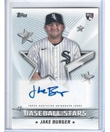 2022 Topps Series 1 Baseball Stars Auto Jake Burger #BSA-JBU Rookie Auto RC - $10.84 CAD