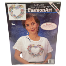 Vintage 1995 Dimensions FashionArt  Butterflies and Blossoms Iron On 80275 NOS - £9.42 GBP