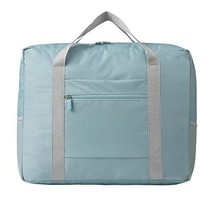 Foldable Weekender Zipper Duffle Bag for Travel Stylish Handbag Conveniently Car - £15.44 GBP