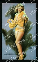 MUTOSCOPE-PIN-UP-ARCADE CARD-1945-EARL MORAN-DISCRETION VF/NM - $27.16