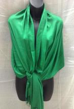 Dark Green Women Soft Pashmina Classic Solid Cashmere Scarf Stole Wrap - £15.21 GBP