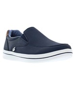 Brand New Izod Mens Barlow Sneaker Slip On Shoe Navy Blue - $28.70 CAD