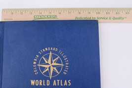 The Columbia Standard Illustrated World Atlas 1942-1943 Hardcover Vintag... - £27.32 GBP