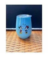  Mickey &amp; Minnie Teardrop Insulated Cup with Lid. - $263.33 MXN
