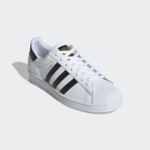 Adidas Originals Men&#39;s Superstar Sneakers 80 EG4958 White/Black/Gold - £46.54 GBP+