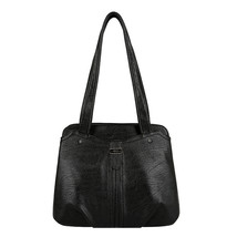 Vintage Retro Leather Big Tote Bags for Women Large Capacity Top Handle Handbags - £42.99 GBP