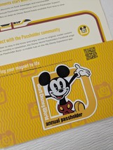NEW Walt Disney World Annual Passholder Mickey Mouse Magnet Yellow WDW AP - £7.17 GBP