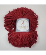 New Plymouth Yarn Baby Alpaca Grande - 1940 Red Lot 92233 - $25.98 CAD