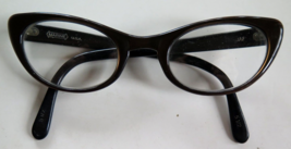 Vintage Feature Marine Optical Cat Eye Brown Frames - £21.25 GBP