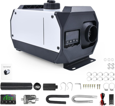 Diesel Air Heater with Remote Control, LCD, and Large Fuel Tank - Ideal ... - $239.71