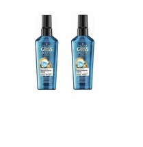 Schwarzkopf Gliss Hair Repair Dry/Normal Hair Conditioner  75ml x 2 Aqua Revive - £11.02 GBP