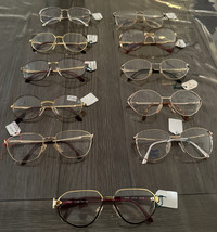 NEW Lot Frame Maxim’s Safilo Filos Ventura Vintage Lunettes Specs Mix Eyeglasses - £149.31 GBP