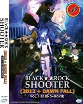 Anime DVD Black Rock Shooter(2012+Dawn Fall) Vol.1-20 End+Movie English Subtitle - £18.48 GBP
