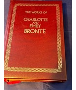 Longmeadow Press Charlotte Emily Bronte Book Leather Bound Jane Eyre Wut... - $21.21