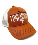 UNIVERSITY OF TEXAS LONGHORNS LOGO CURVED BILL MESH TRUCKER SNAPBACK HAT... - $21.80