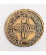 1912 New Mexico 50th Golden Anniversary Token, bronze, vintage - €6,87 EUR